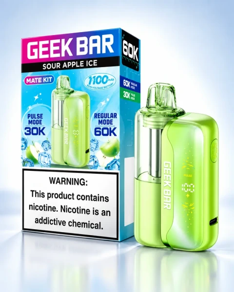Geek Bar Mate 60K Kits series package and device